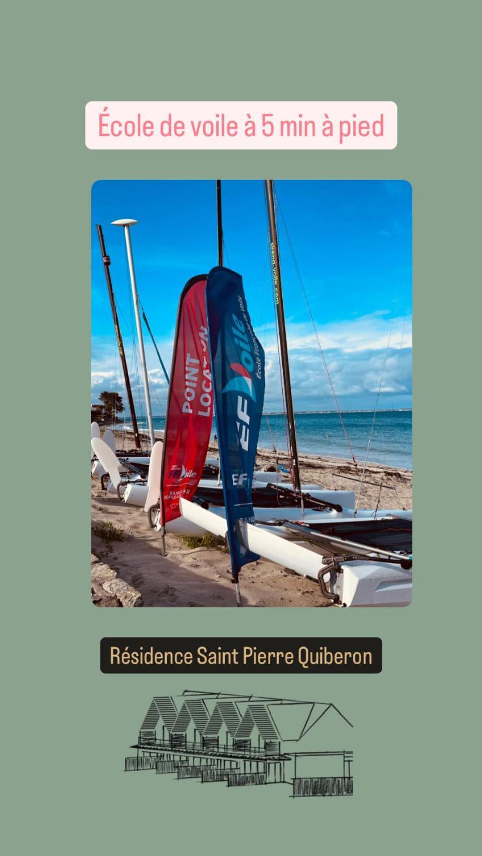 Residence Saint Pierre Quiberon ภายนอก รูปภาพ